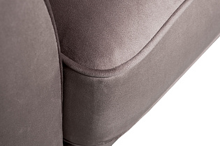 Кресло Сиена(Siena) велюровое коричневое