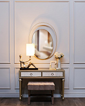 Лампа настольная «Рекамье» (бежевый плафон) 5 (превью)