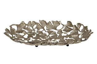 Блюдо декоративное «Тропики» золотое 1 (превью)