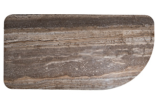 Стол журнальный Арка (Arco) травертин прямоугольный