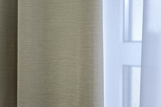 Портьера Эйфория (Euphoria) 300х260см оливковая