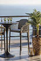 Стол барный уличный "Муза" антрацит