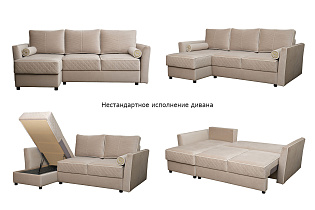 Диван Sorrento 230 трехместный с канапе раскладной 3 кат.
