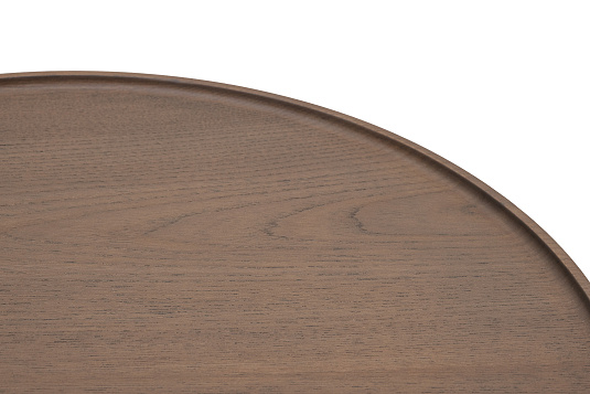 Стол журнальный шпон/мрамор