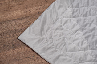 Покрывало Шелк (Silky) Ромбо 260х260см со стежкой