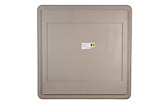 Зеркало настенное в раме матовый никель