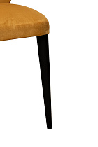 Стул Уникальный(Unico) велюровый горчичный