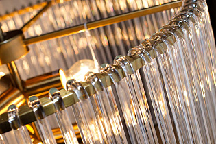 Люстра со стеклянными подвесками 2 (превью)