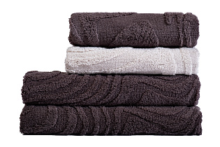 Полотенце «Диана» махровое 50*100 коричневое 4 (превью)