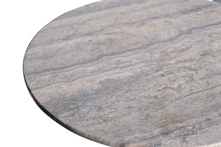 Столик журнальный круглый мраморный