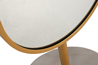 Зеркало напольное овальное в золотой раме