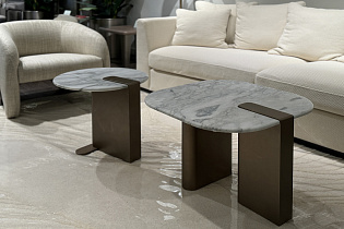 Столик журнальный Брендон (Brandon) мраморный