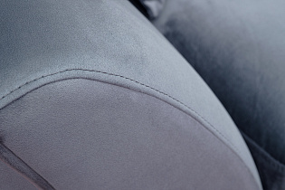 Диван Annette трехместный велюровый сапфир