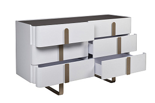 Комод светлый с металлическим каркасом 3 (превью)