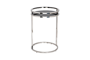 Столик журнальный черное стекло/хром 1 (превью)