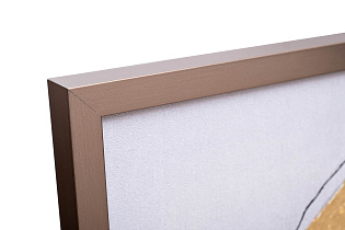 Холст «Затмение-2» в багете латунь 3 (превью)