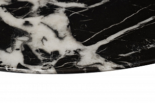 Стол журнальный искусственный мрамор черный