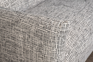 Диван трехместный серый