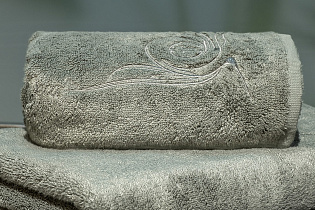 Полотенце "Лирика" 50*90 зеленое