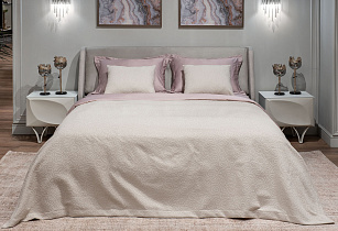 Наволочка декоративная «Иллюзия» 50х50см бежевая 4 (превью)