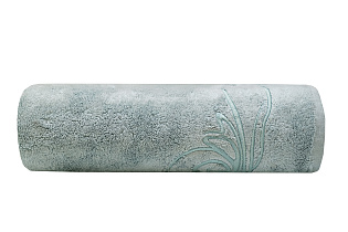 Полотенце "Лирика" 70*140 бирюзовое