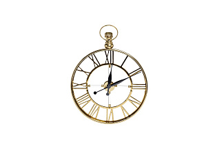 Часы настенные круглые (золото)