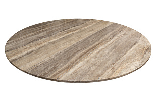 Стол обеденный круглый каменная столешница