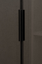 Шкаф Alto двухдверный с полками цвет серый кобальт