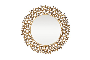 Зеркало в ажурной раме золотое