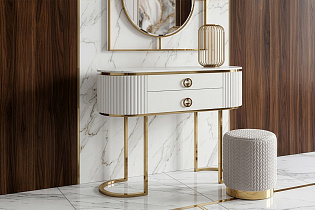 Консоль Лучано (Luciano) с мраморной столешницей