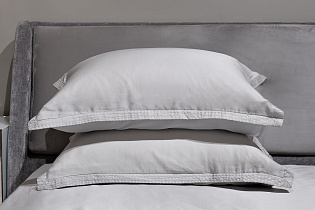 Комплект из 2х наволочек 70х70см серый 1 (превью)