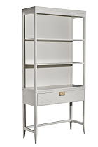 Консоль с ящиком бежевая