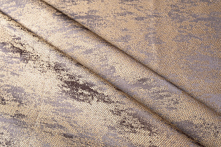 Портьера Хьюстон (Houston) 275х260см золото-серая