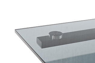 Столик журнальный приставной черное стекло 3 (превью)