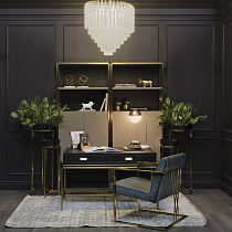 Люстра из матового стекла