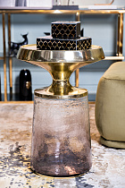 Столик журнальный "Luxor" золотой