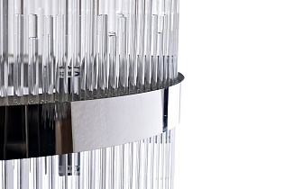 Люстра стеклянная (хром) 2 (превью)