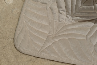 Покрывало "Флора" 240х260см кремовое