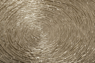 Декор настенный металлический "Wood" золотой