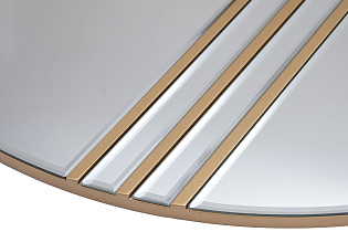 Зеркало круглое со вставками