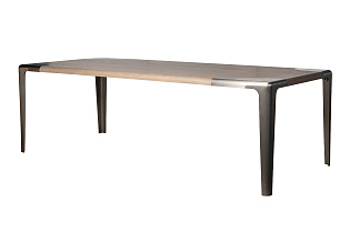 Стол обеденный Cмут (Smooth) шпон вяза