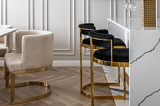 Стул на металлическом каркасе светло-бежевый 9 (превью)