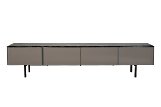 Тумба под телевизор Bbfly с мраморной столешницей