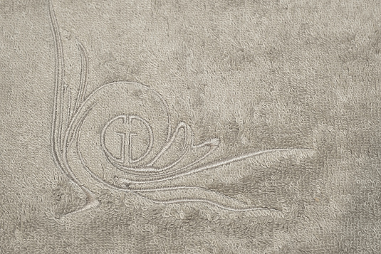 Полотенце "Лирика" 70*140 бежевое