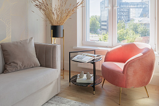 Набор из 2х металлических кашпо на подставке 4 (превью)