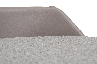 Пуф Бруно(Bruno) букле/искусственная кожа серый 4 (превью)