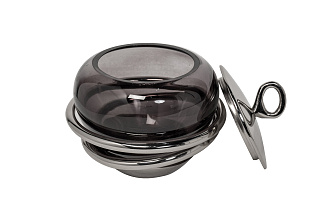 Органайзер для ватных дисков стеклянный 2 (превью)