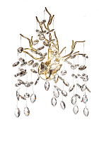 Бра со стеклянными подвесами цвет золото 1 (превью)