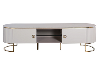 Тумба под телевизор Лучано (Luciano) с мраморной столешницей