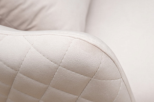 Кресло Verona Basic вращающееся велюровое бежевое 3 (превью)